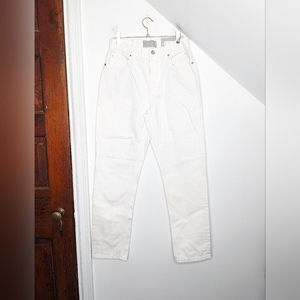 EVERLANE The '90s Cheeky Straight Jean in Bone NEW Size 26 Regular